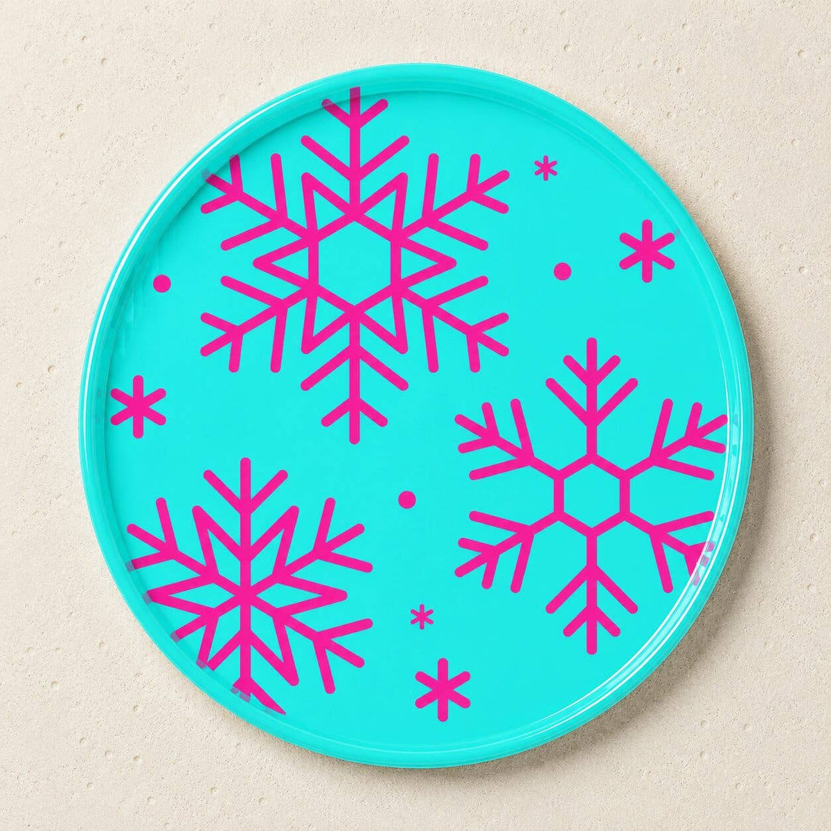 Acryl-Untersetzer | Snowflake