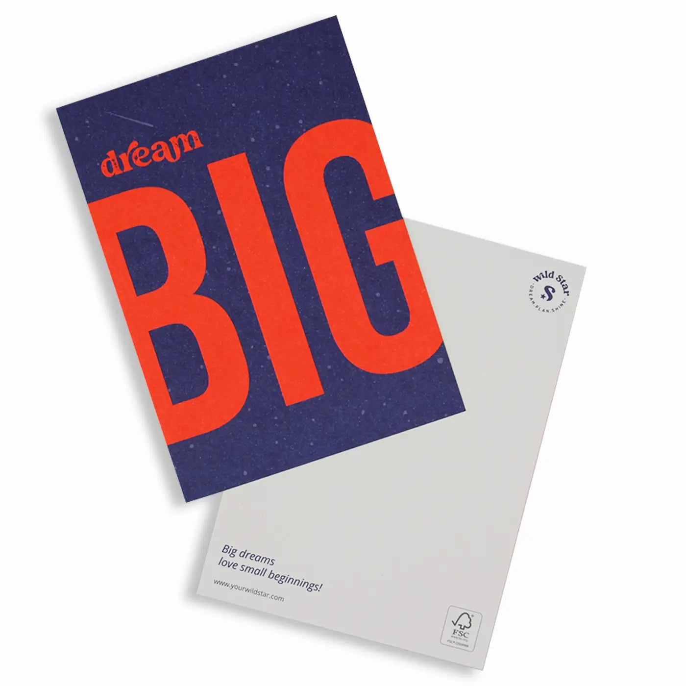 Dream big | Postkarte