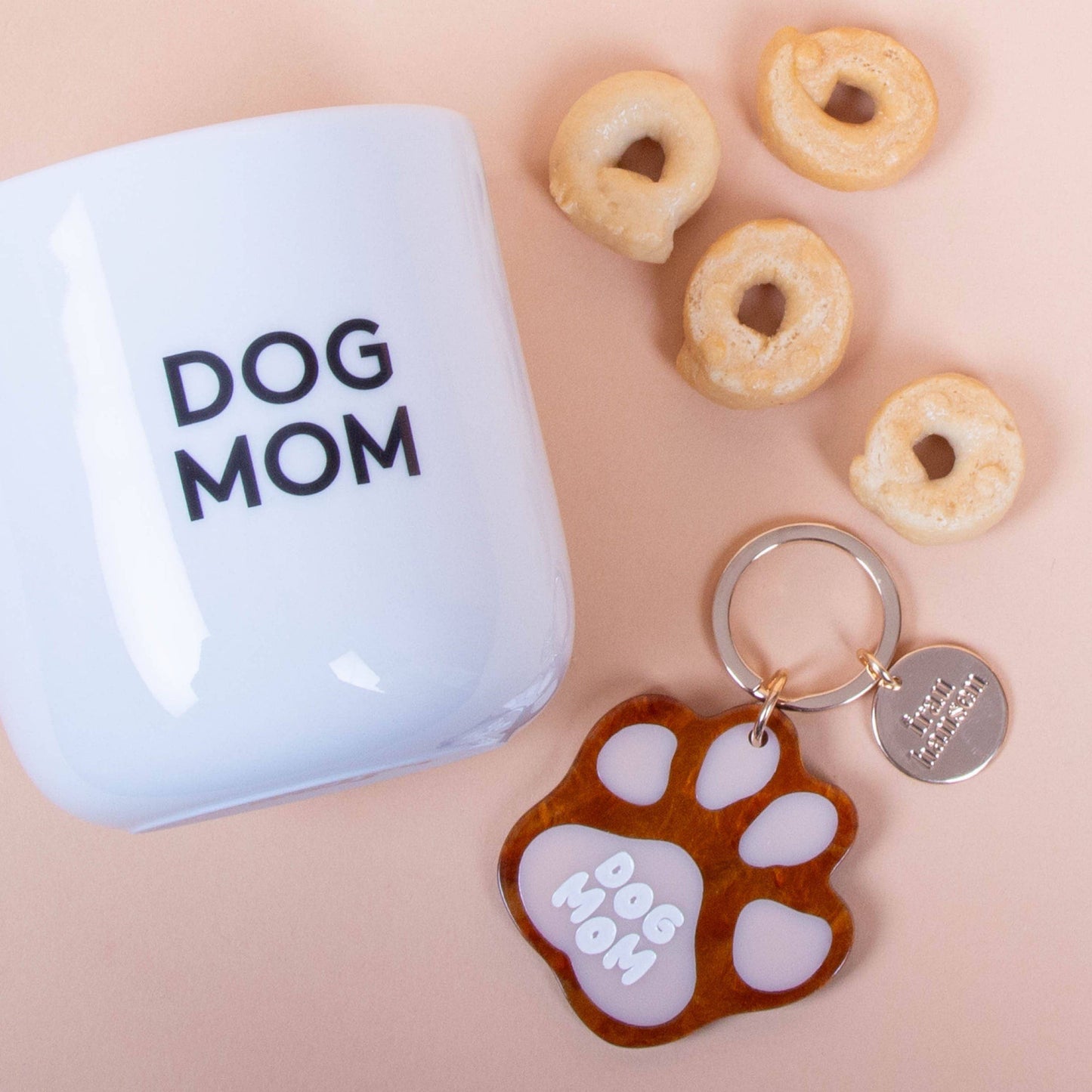 Schlüsselanhänger "Dog Mom"