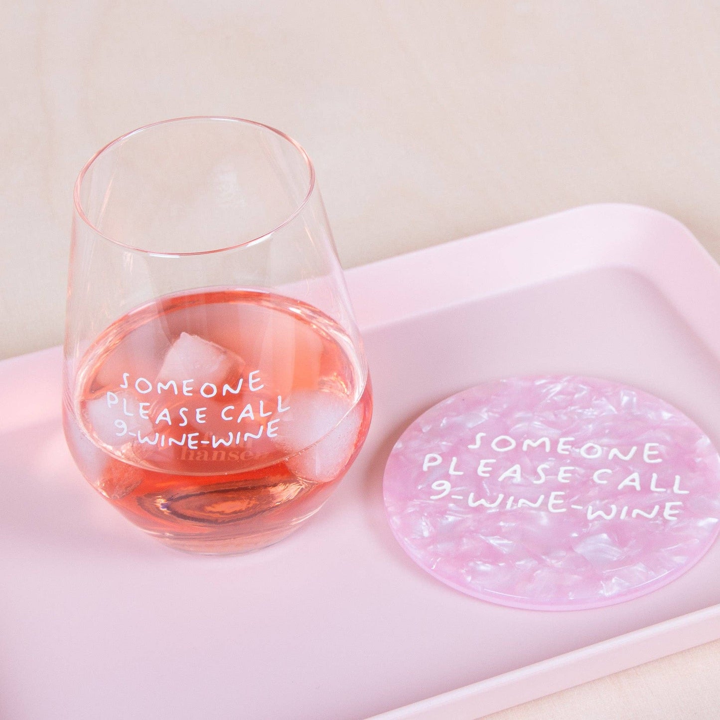 Untersetzer "9-Wine-Wine"