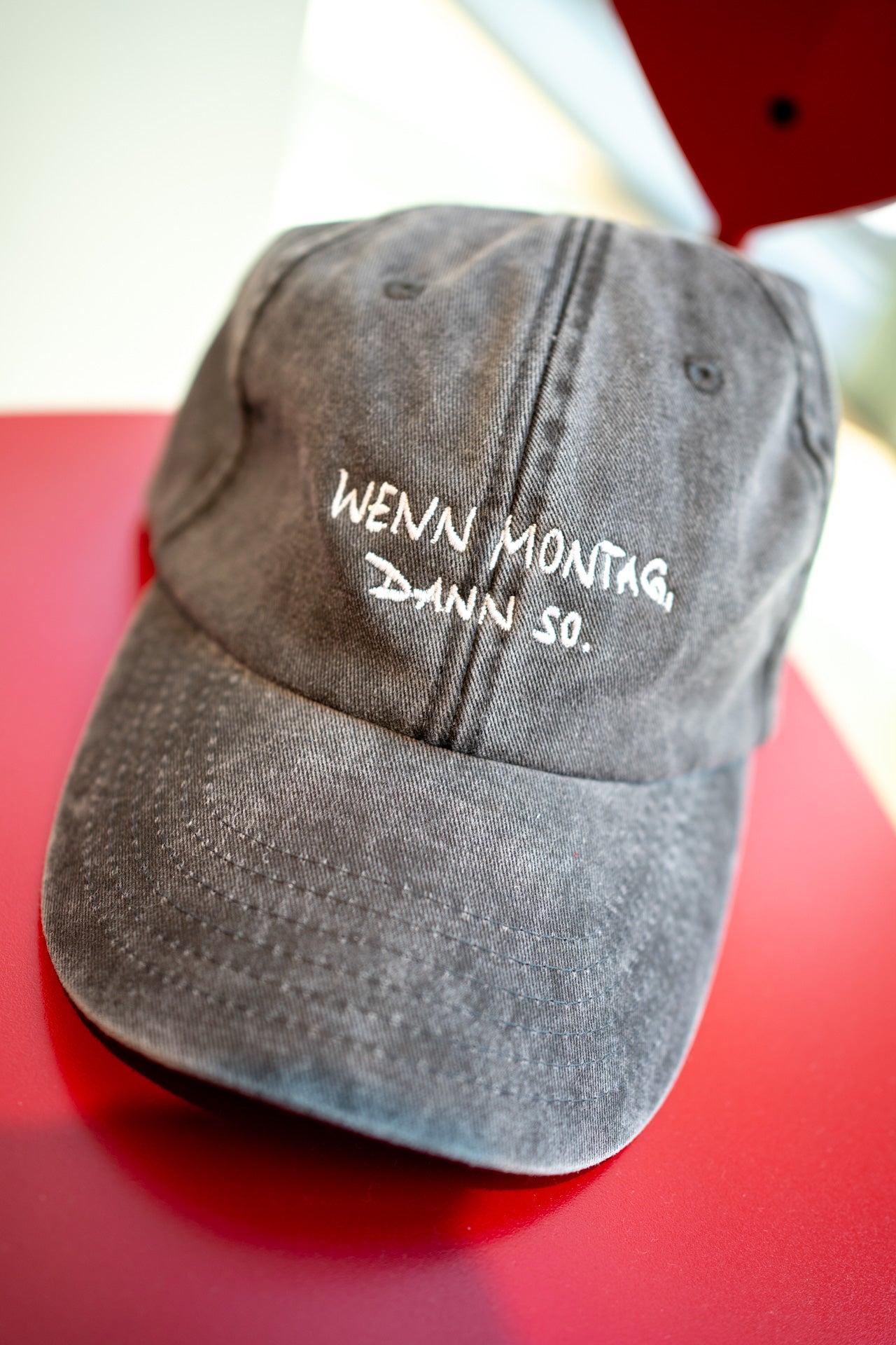 Cap | Wenn Montag, dann so.