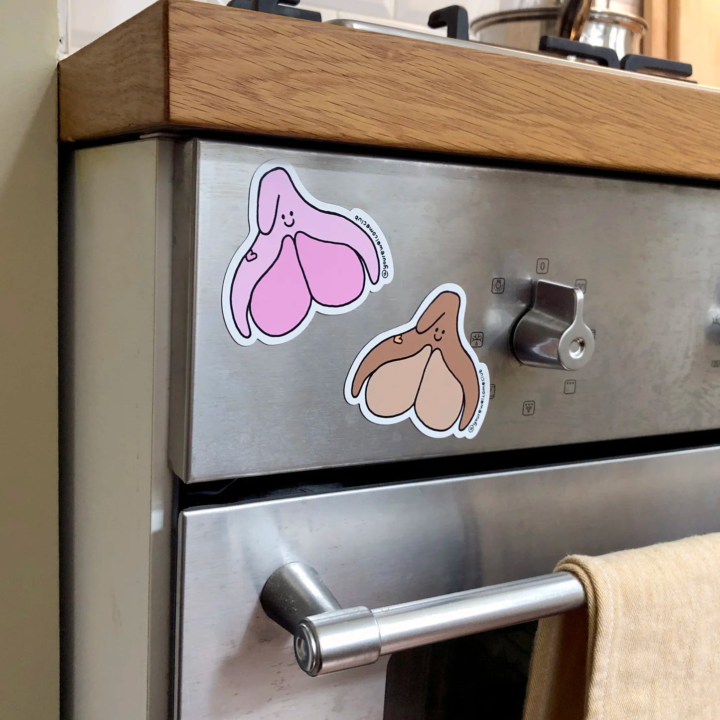 Magnet | Happy Clitoris | versch. Farben