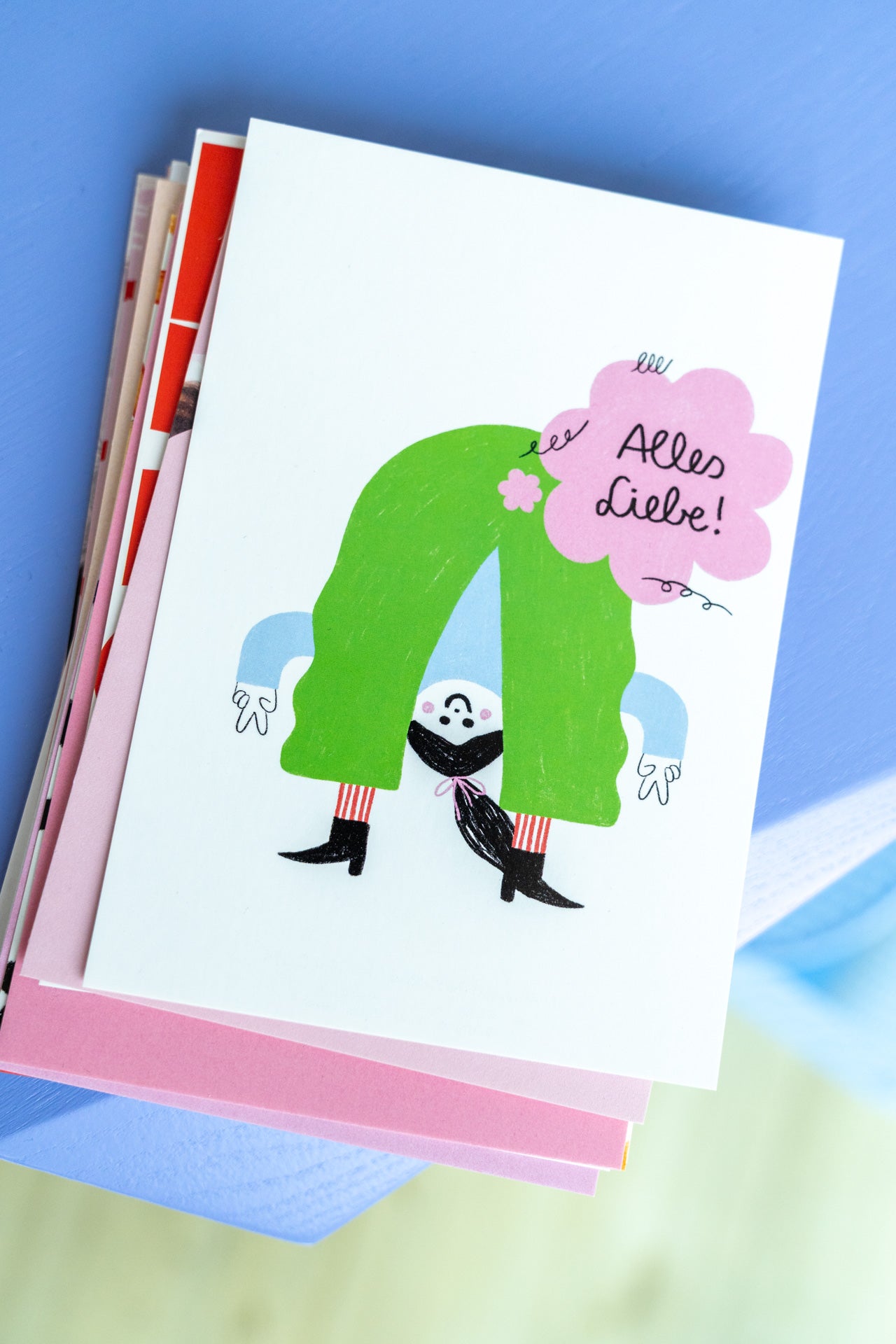 Alles Liebe | Postkarte