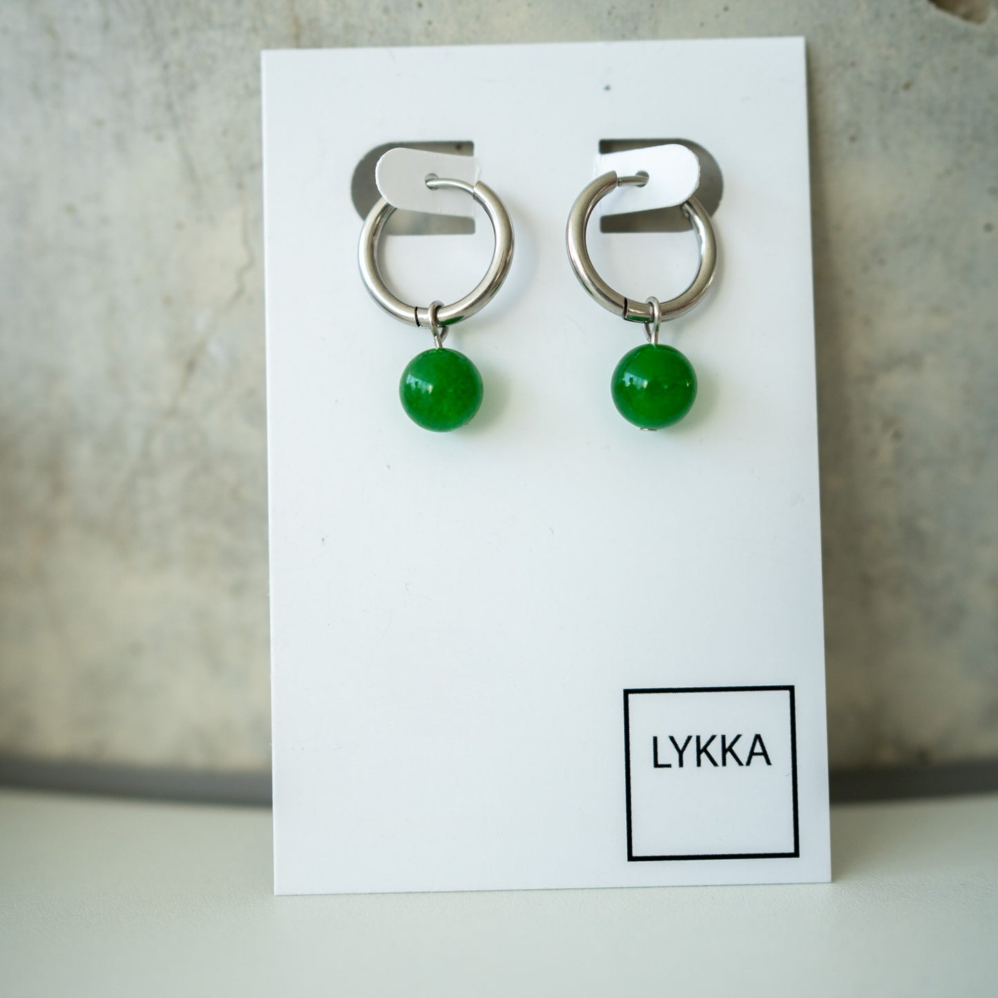 LYKKA Ohrringe "Circle" - gold|silver | verschiedene Farben