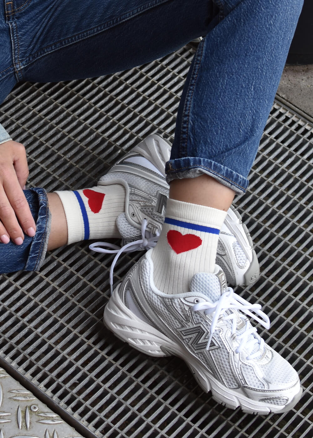 Red Heart | Midi Socken