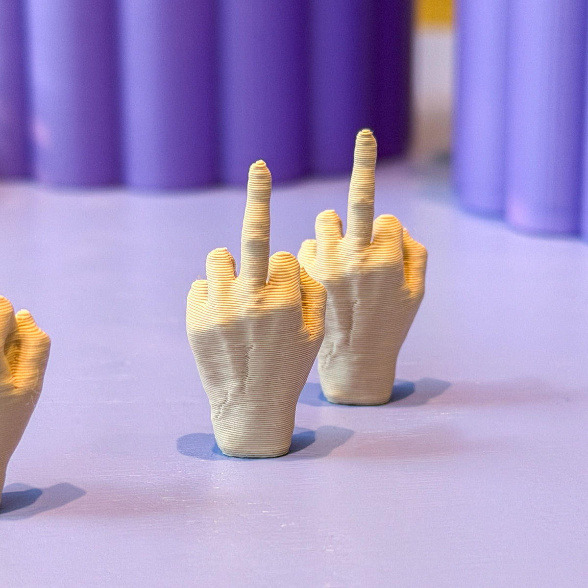 Mittelfinger 3D-Druck | versch. Farben