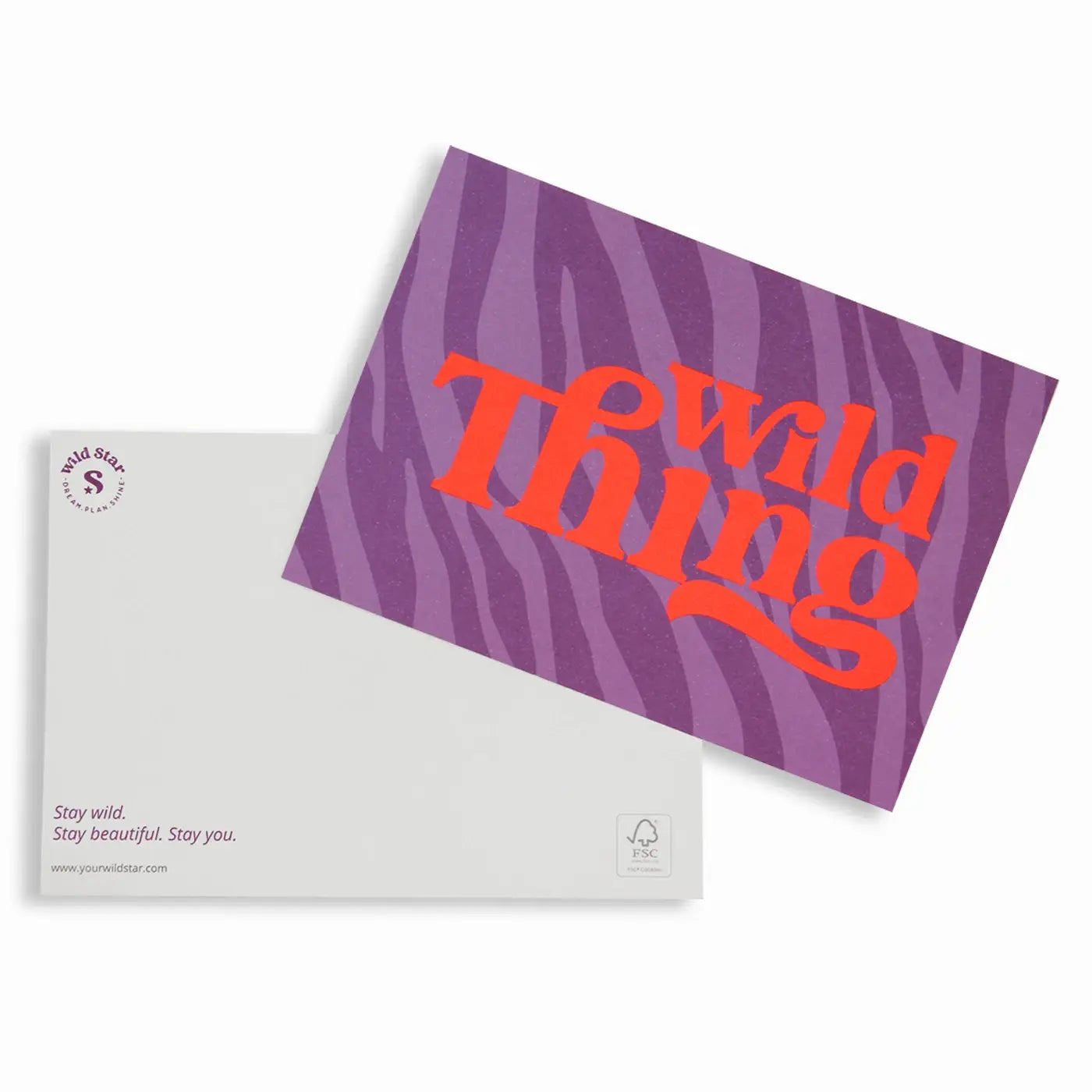 Wild thing | Postkarte