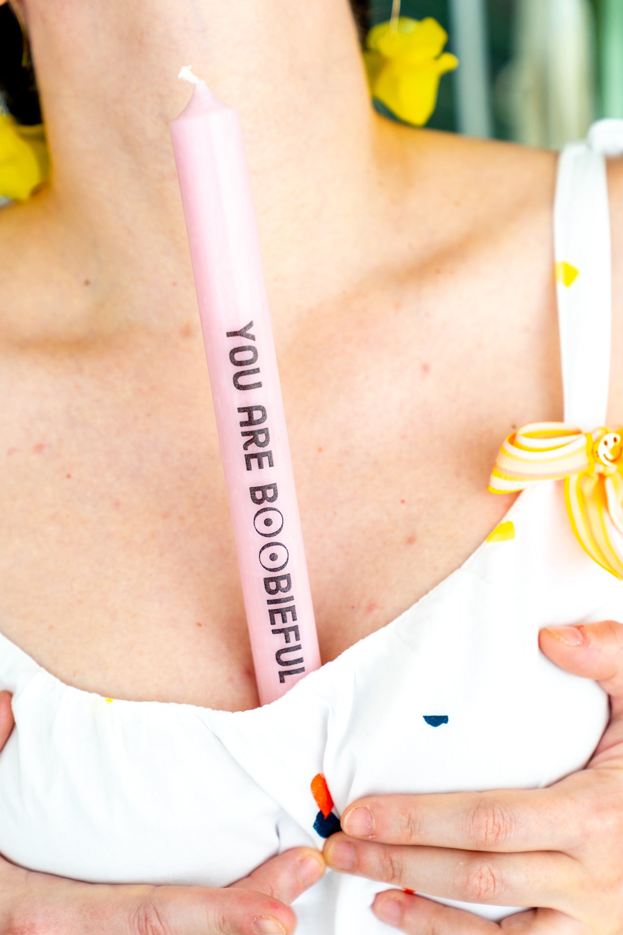 Stabkerze "You are Boobieful"