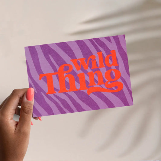 Wild thing | Postkarte