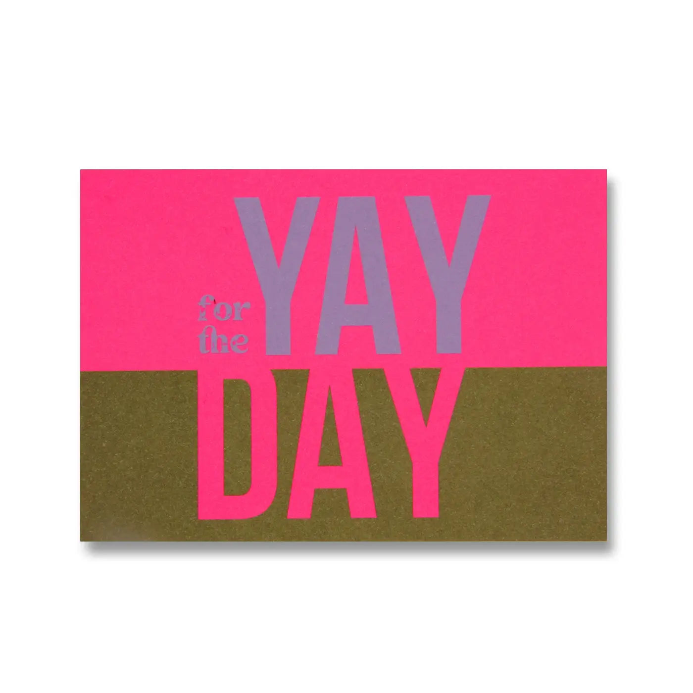 Yay Day | Postkarte