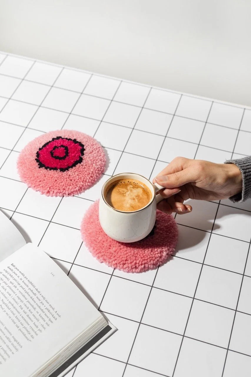 Mug Rug, oh. hello