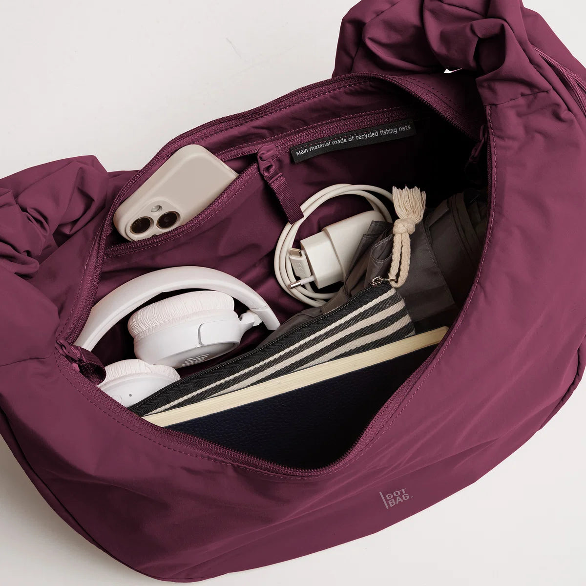 MOON BAG RUFFLE, kraken