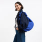 MOON BAG RUFFLE, cobalt