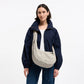 MOON BAG RUFFLE, soft shell