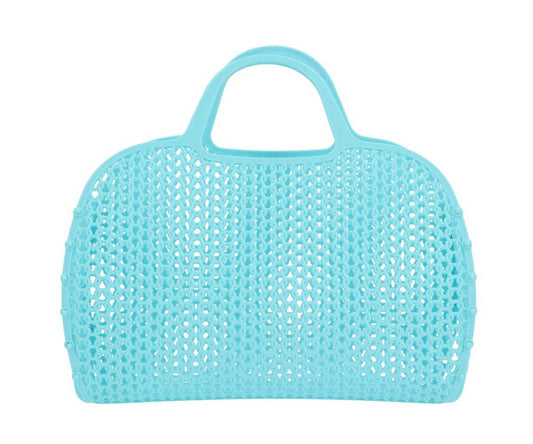 Retro Vintage Tasche in Türkis
