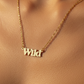 Halskette "wild" | 18-karat vergoldet
