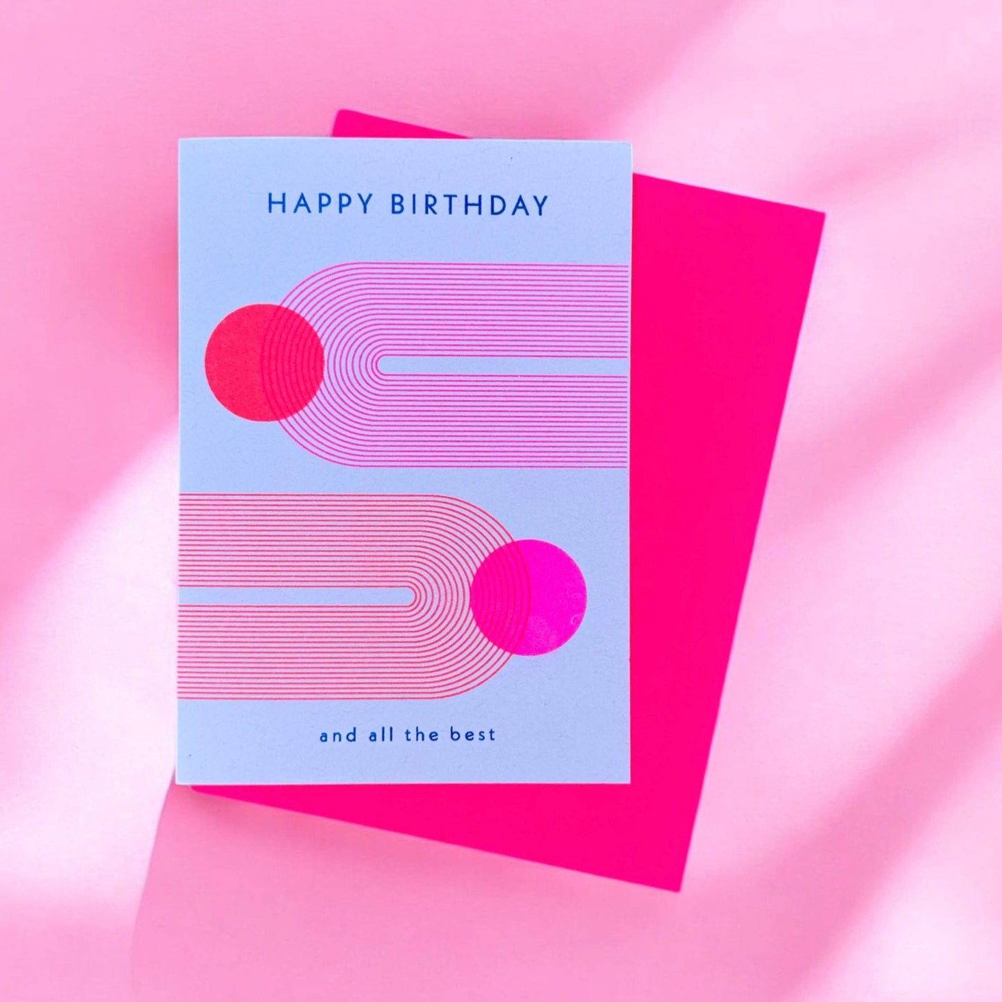 Bauhaus happy birthday | pink