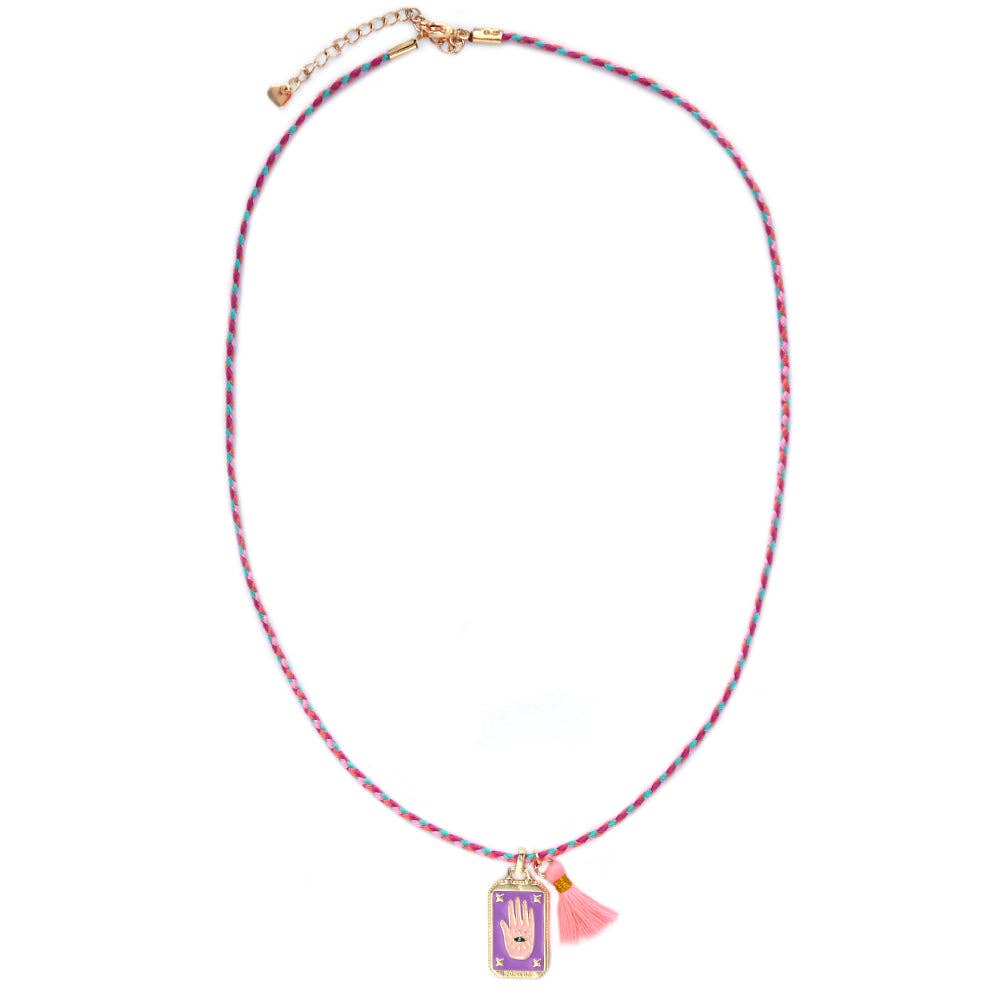 Love Ibiza Halskette mit Gypsy-Amulett Hamsa