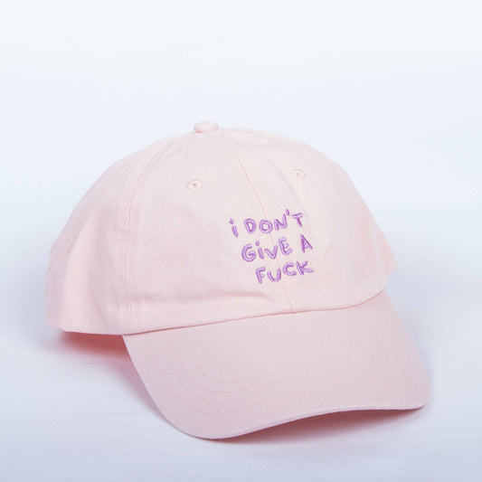 cap "don´t give a fuck"| light pink/liilac