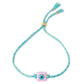 Armband "Evil Eye" rose - handmade
