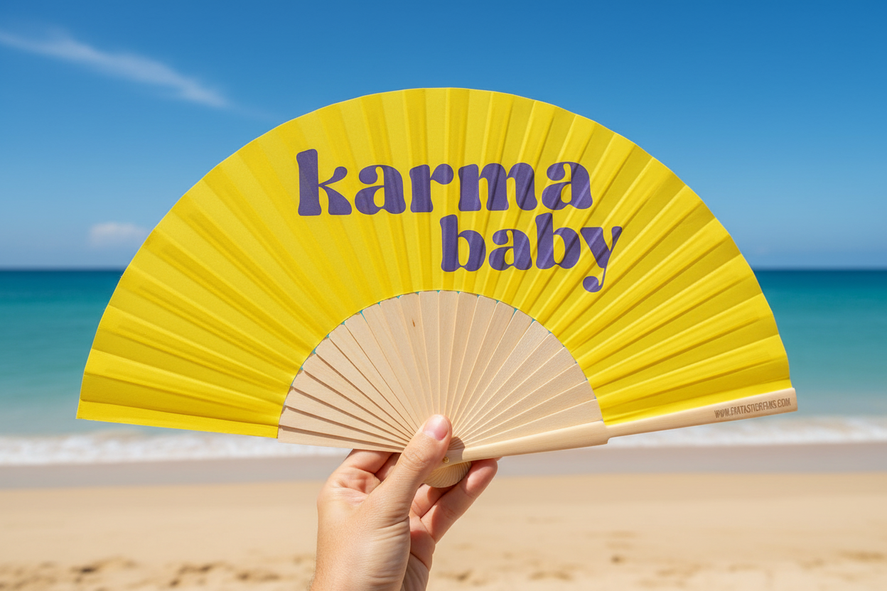 Handfächer | karma baby
