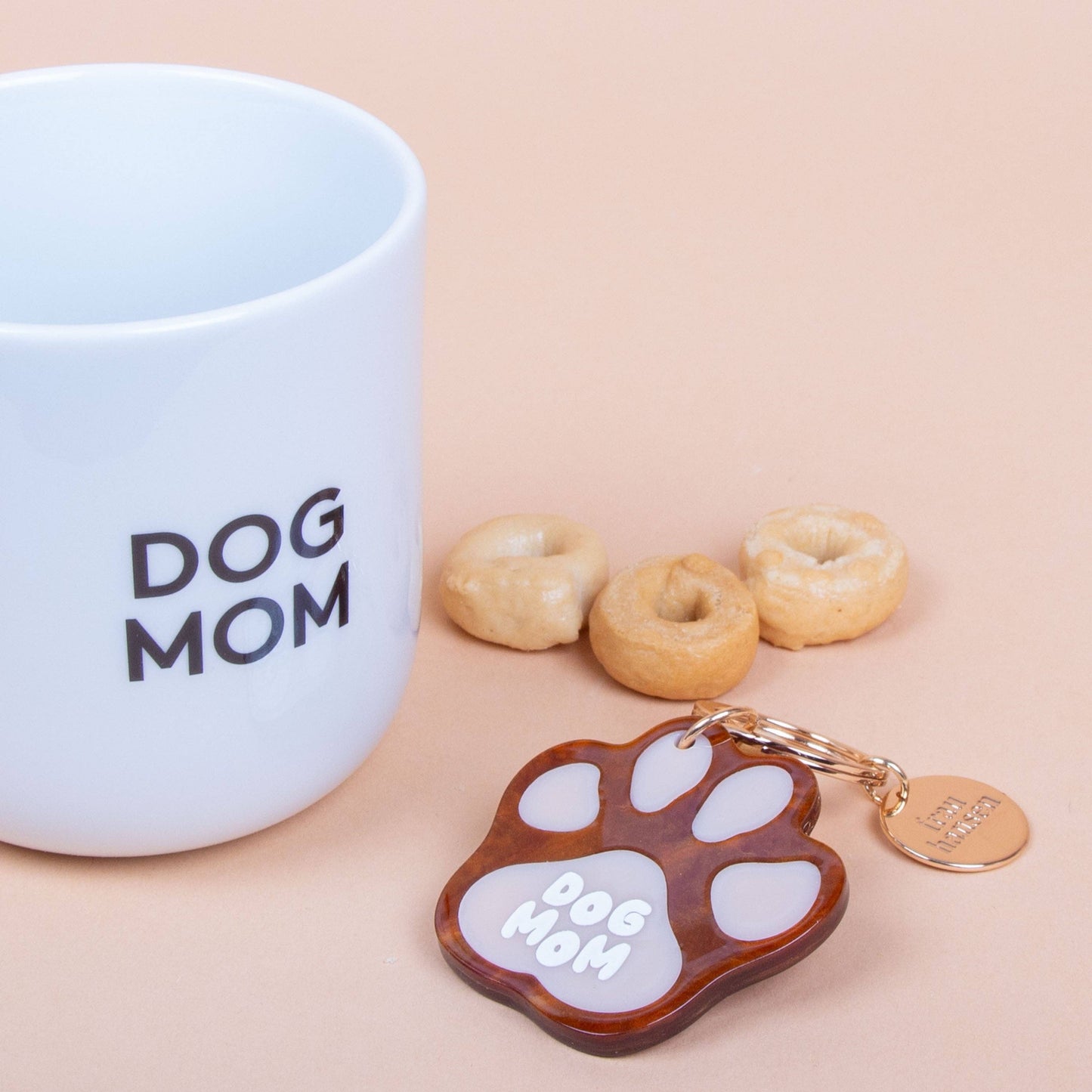 Schlüsselanhänger "Dog Mom"