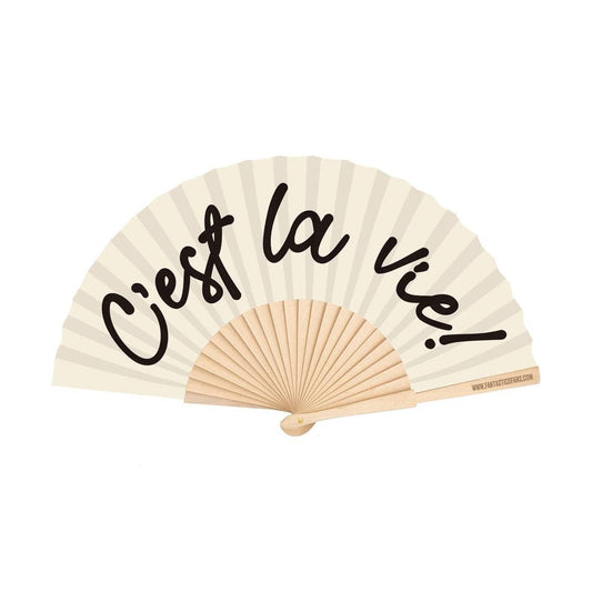 Handfächer | c'est la vie