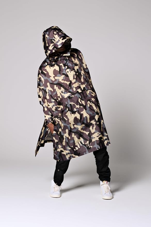 rain poncho | camouflage