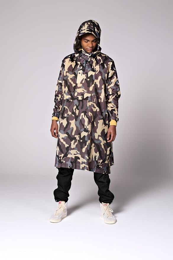 rain poncho | camouflage