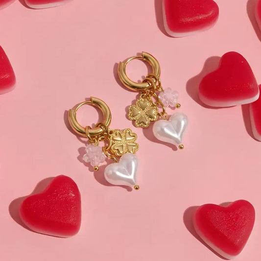 Ohrringe | good luck heart