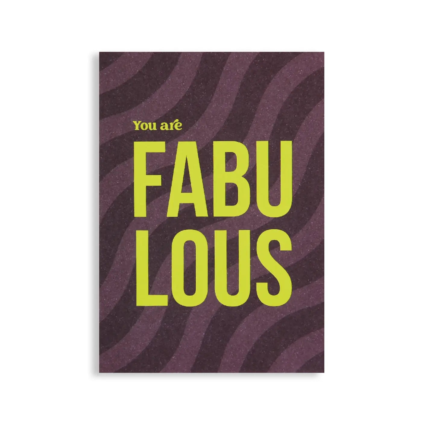 You are fabulous | Postkarte