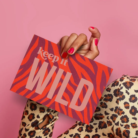 Keep it wild | Postkarte