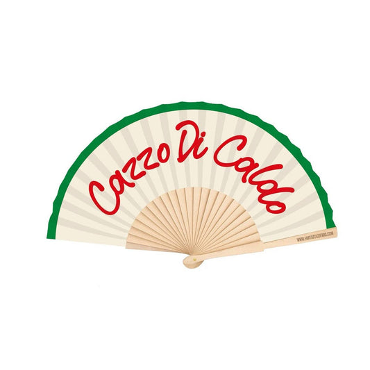 Handfächer | cazzo di caldo