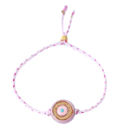 Armband "Evil Eye" gold - handmade