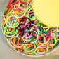 Haar-/Armband Neon