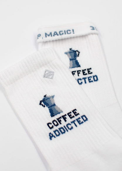 Coffee Addicted | Tennissocken