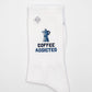 Coffee Addicted | Tennissocken