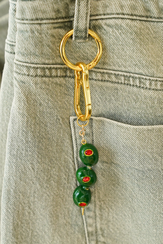 Schlüsselanhänger | Olive