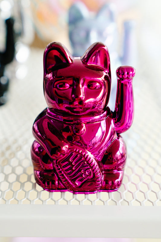 Lucky Cat - Shiny Pink "Soraya"