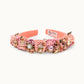 Haarreif Blumen koralle