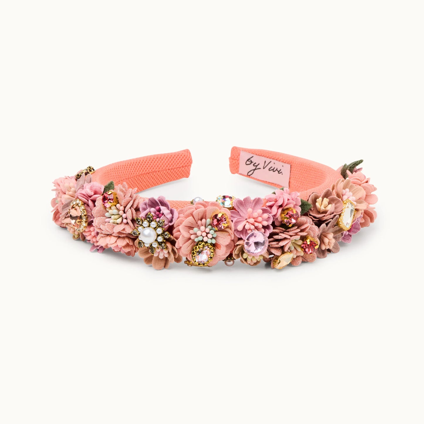 Haarreif Blumen koralle