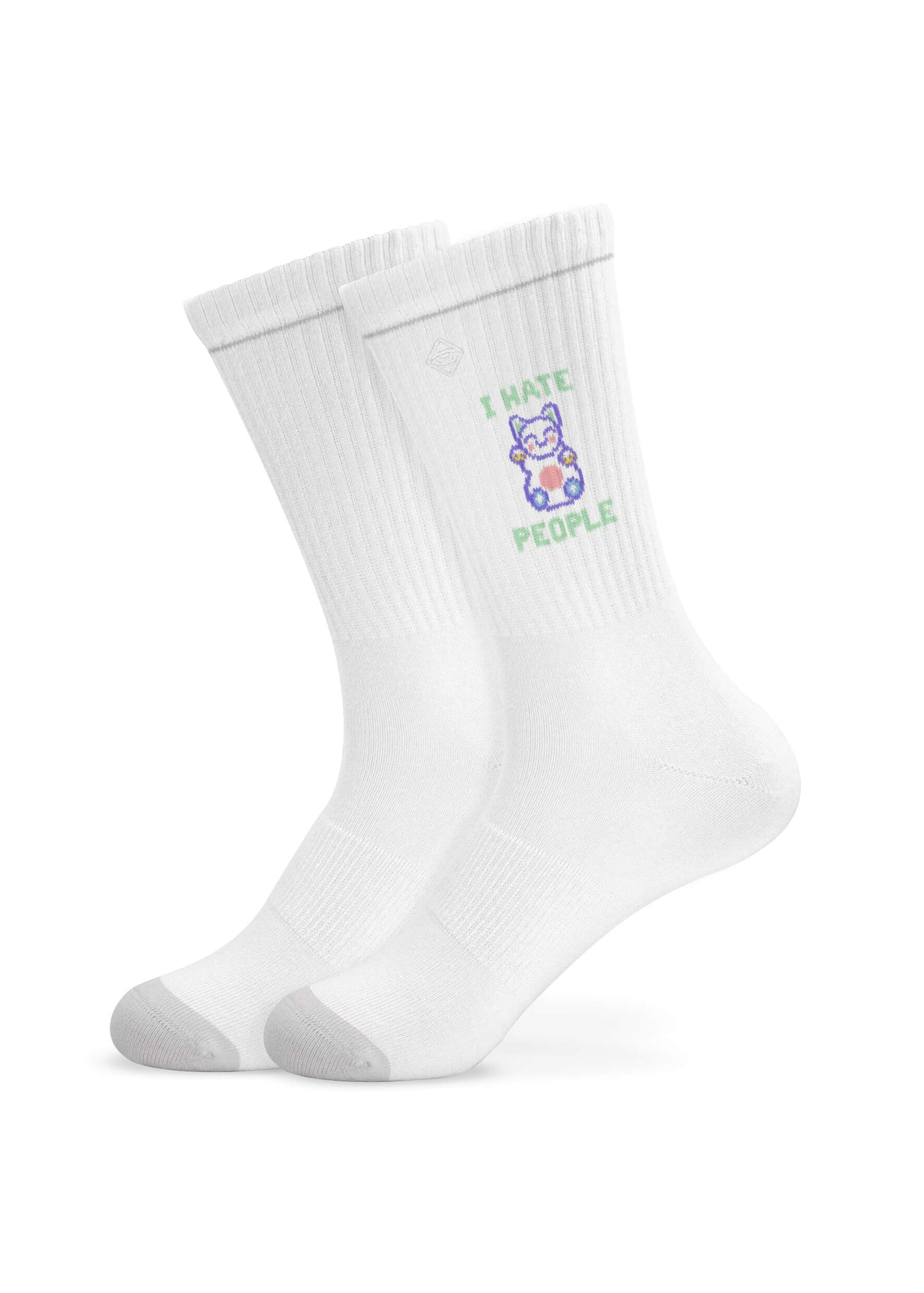 hate cat | Tennissocken