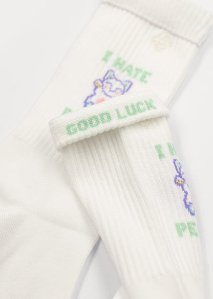 hate cat | Tennissocken