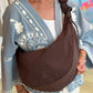 MOON BAG RUFFLE, sea lion