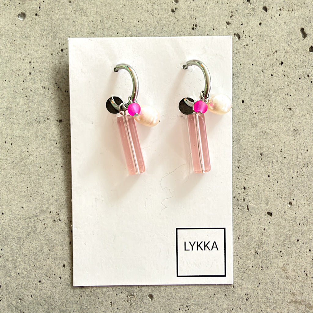LYKKA Ohrringe "trio" - gold/silber | versch. Farben