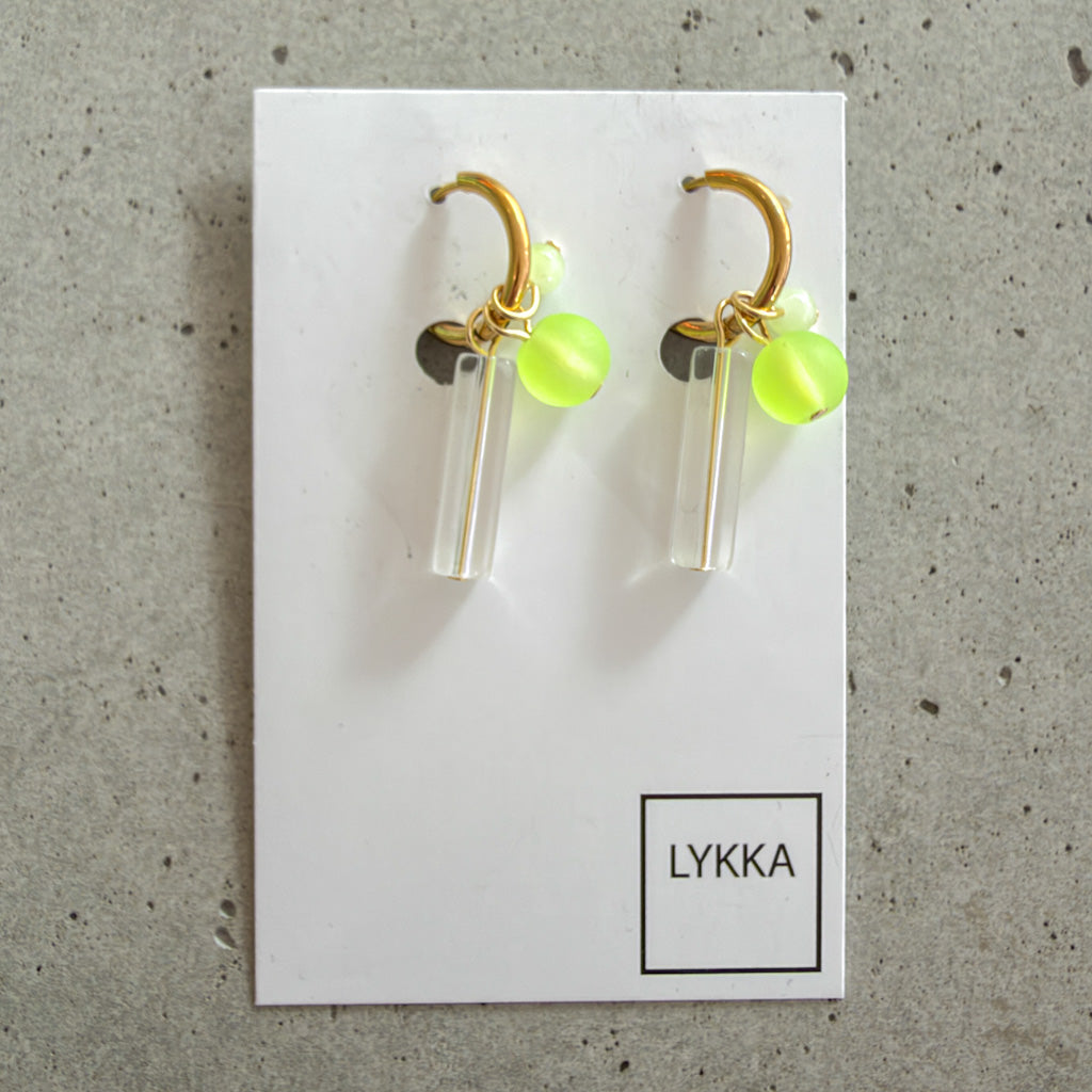 LYKKA Ohrringe "trio" - gold/silber | versch. Farben