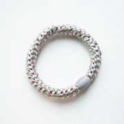 Dusty Light Green Pink Glitter