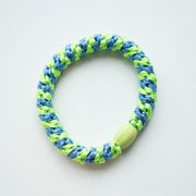 Stripe Lime Green Ocean Glitter