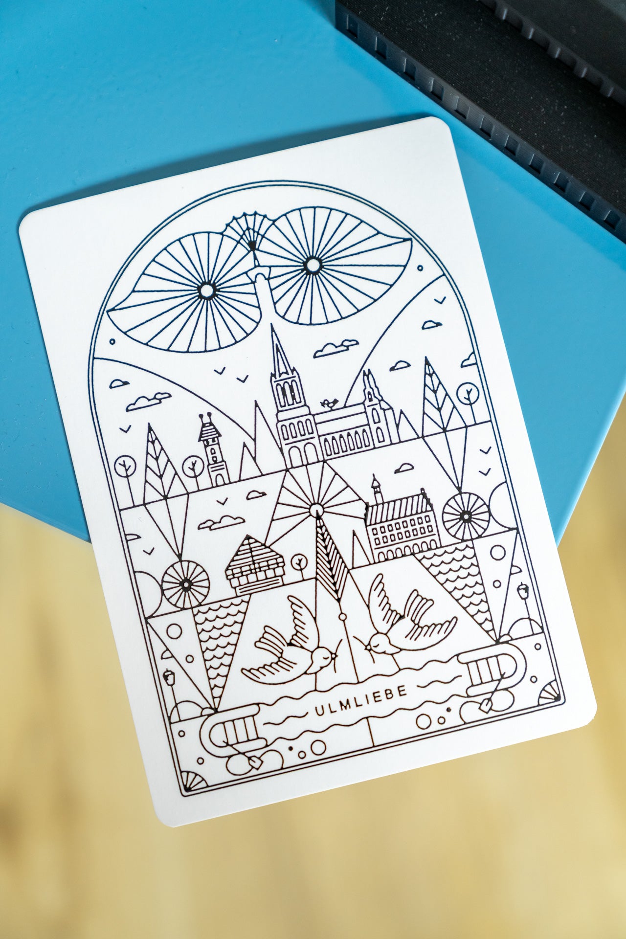 Ulmliebe | Postkarte
