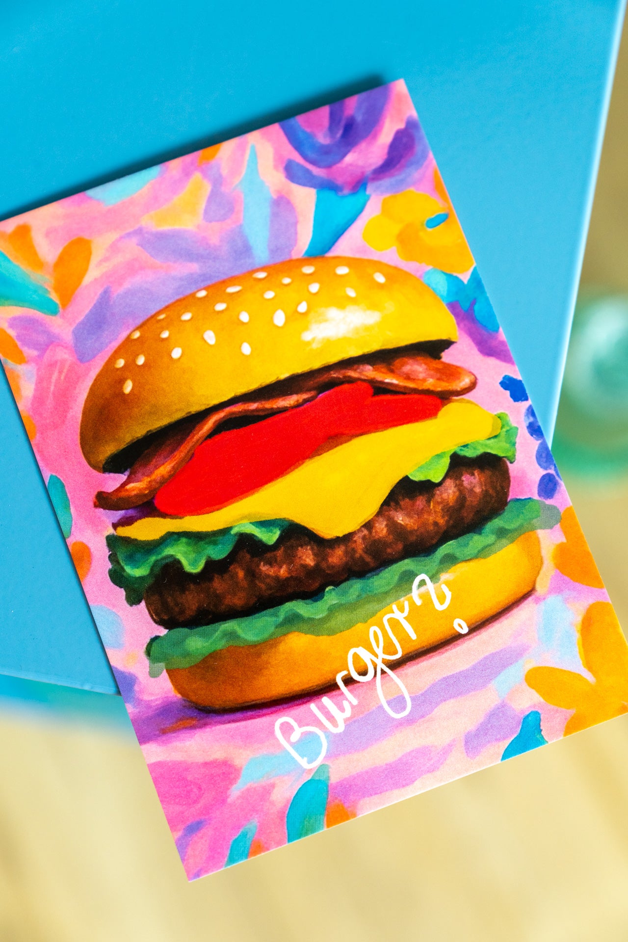 Burger? | Postkarte